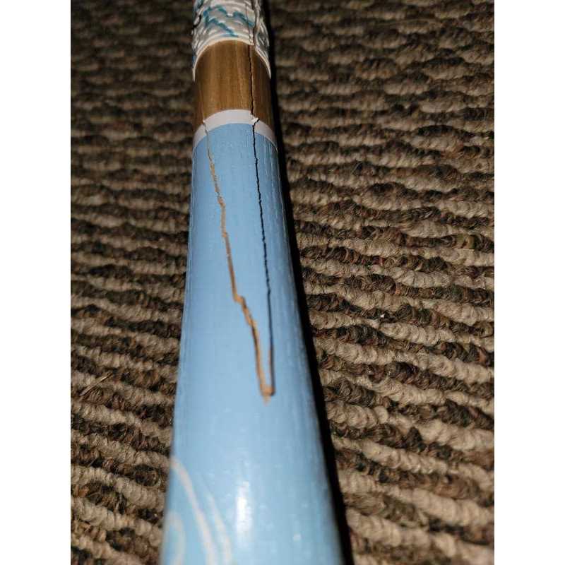 Alternative view of Louisville Slugger Genuine Mix Blue Baseball Bat