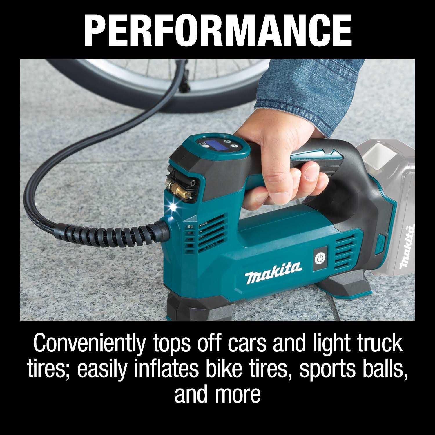 Alternative view of Makita DMP180ZX 18V LXT Lithium Ion Cordless Inflator
