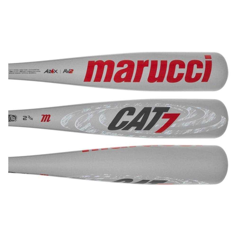 Marucci CAT7 Silver Baseball USSSA Bat - Image 2