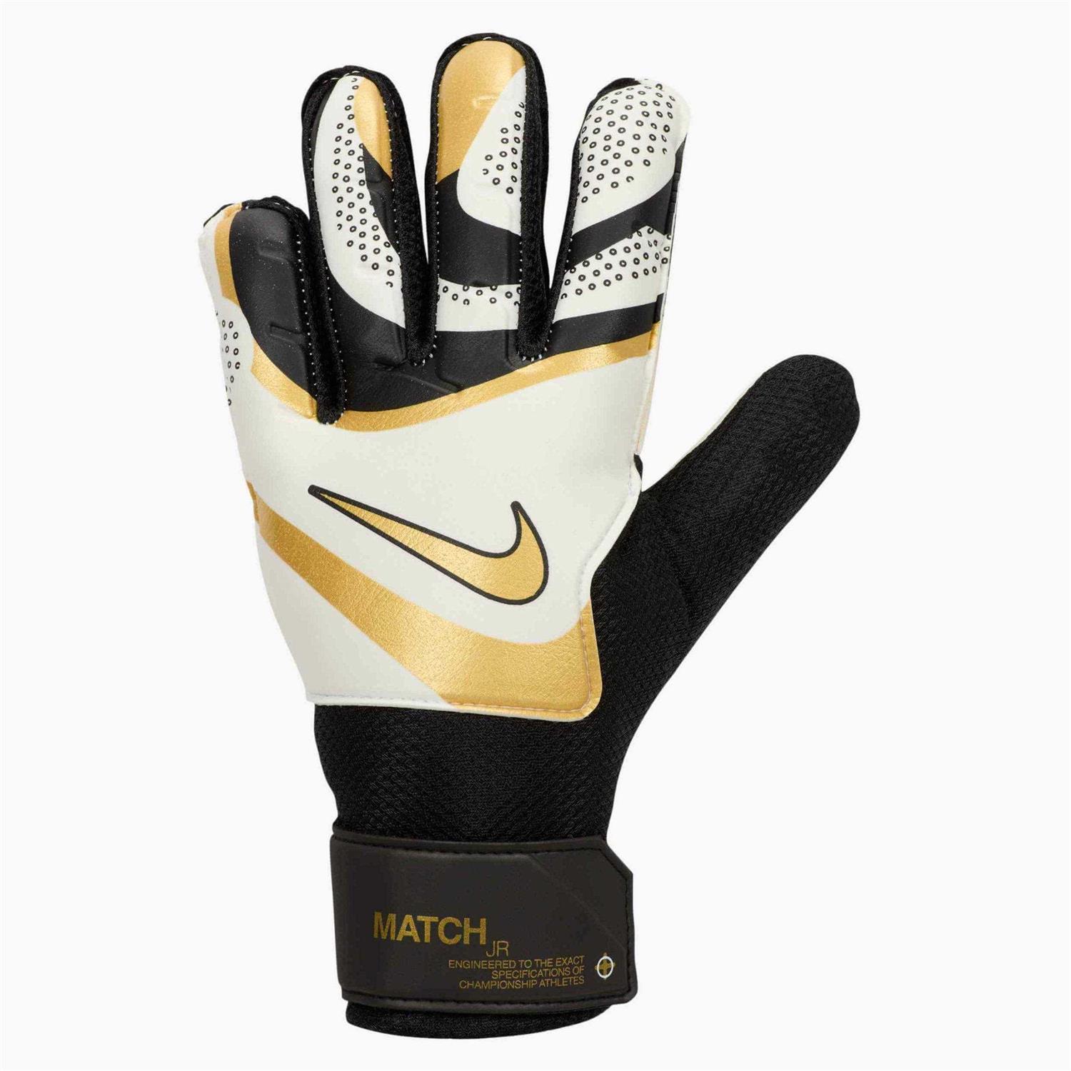 Nike Match Jr Goalkeeper Gloves Black/Gold