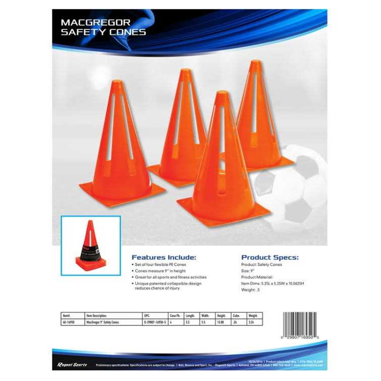 MacGregor Field Safety Cones - Image 3