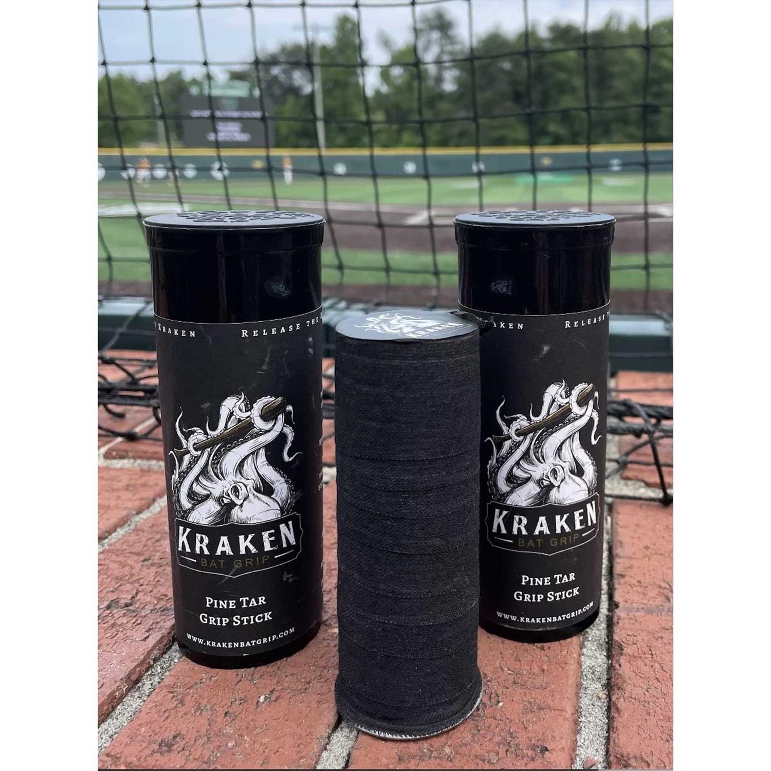 Kraken Pro-Wrap Grip Stick Pine Tar - Image 2