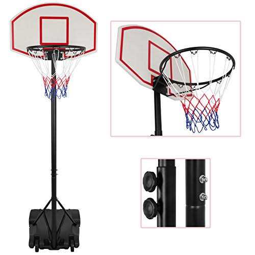 Alternative view of Nova Microdermabrasion Kids Portable Height Adjustable Basketball Hoop Stand 28 Inch Backboard