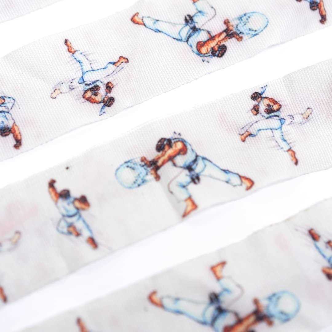 Superare x Street Fighter Hand Wraps for Boxing Gloves Ryu Akuma - Image 5