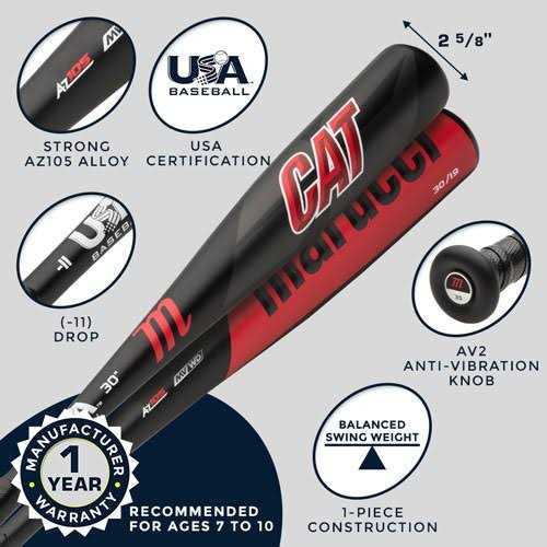 Marucci CAT -11 USA Baseball Bat - Image 2