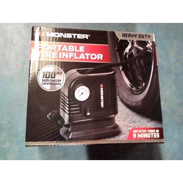 Monster 100 PSI Compact Tire Inflator - Image 2