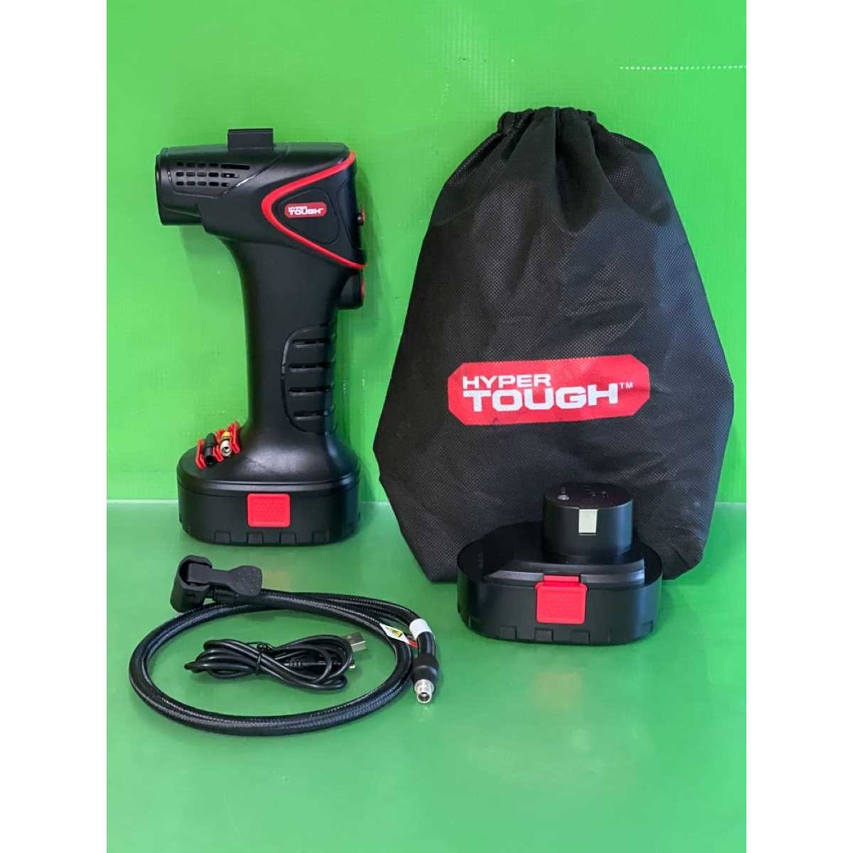 Alternative view of Hyper Tough DC 12V Hand Held Digital Tire Inflator