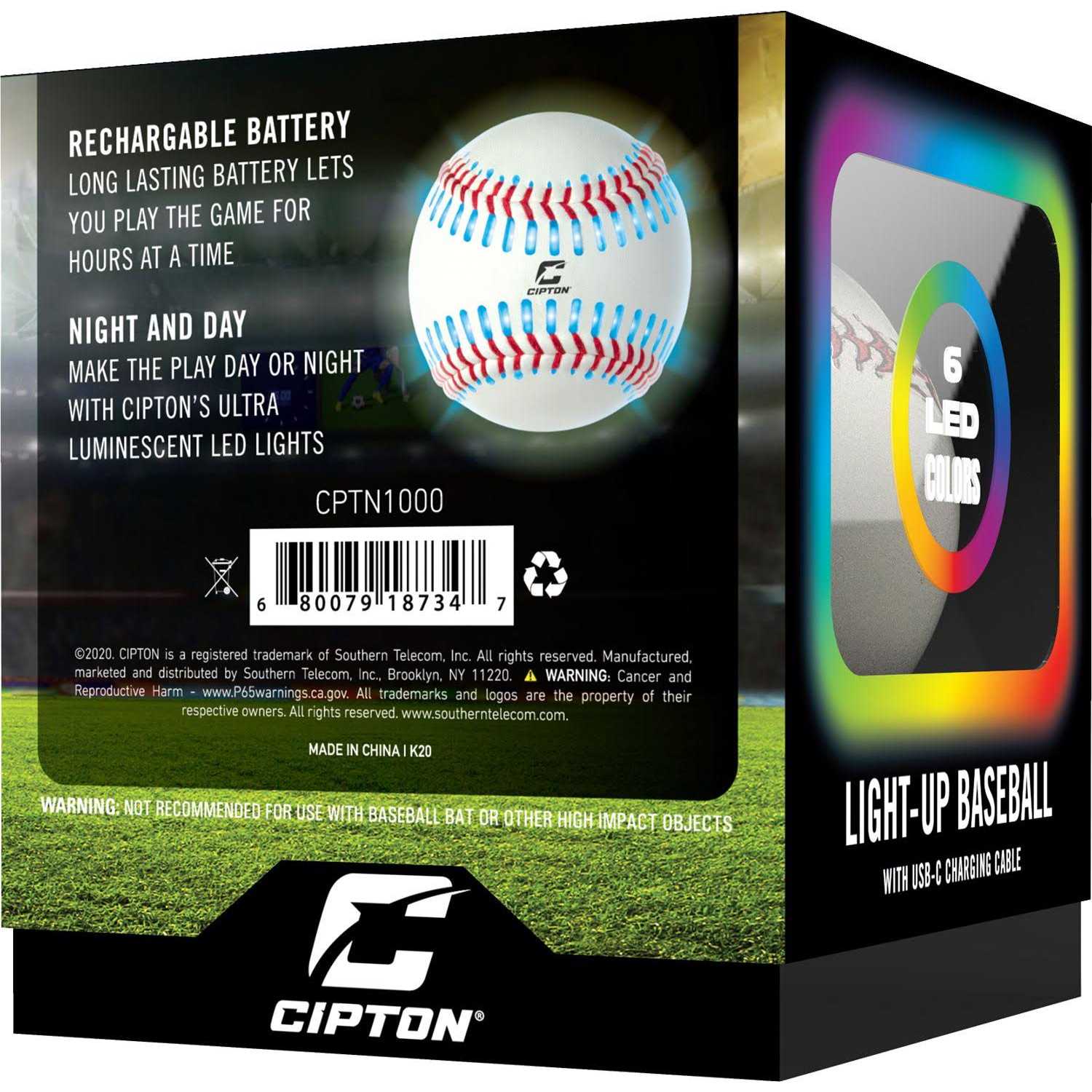 Cipton LED Light-Up Baseball - Image 5
