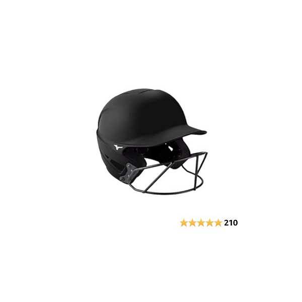 Mizuno F6 Fastpitch Softball Batting Helmet - Image 3