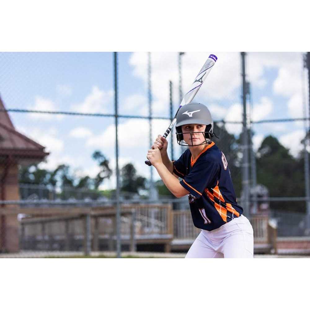 Mizuno F6 Fastpitch Softball Batting Helmet - Image 3
