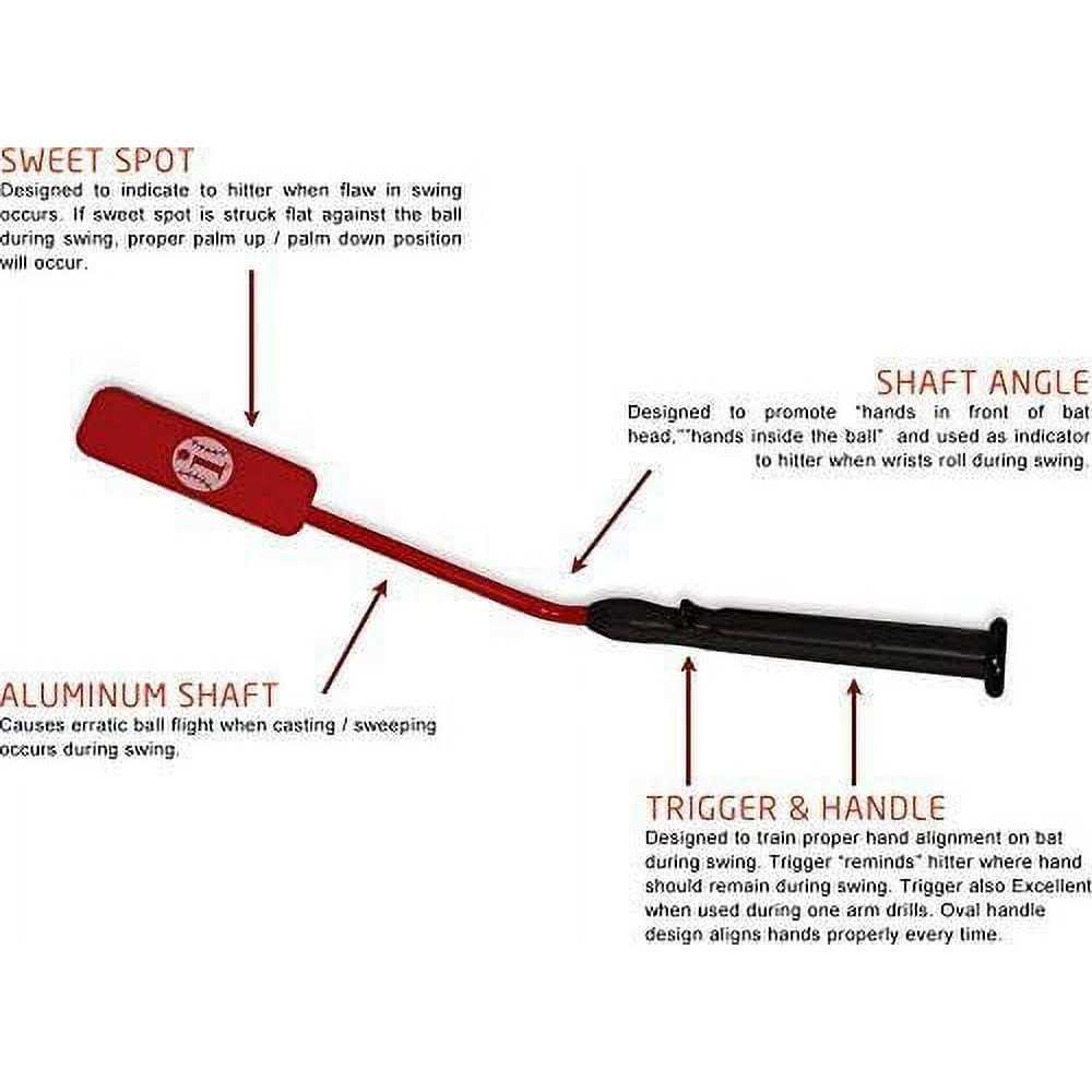 Insider Bat Baseball Softball Batting Swing Trainer Training Aid Tool Device - Image 4