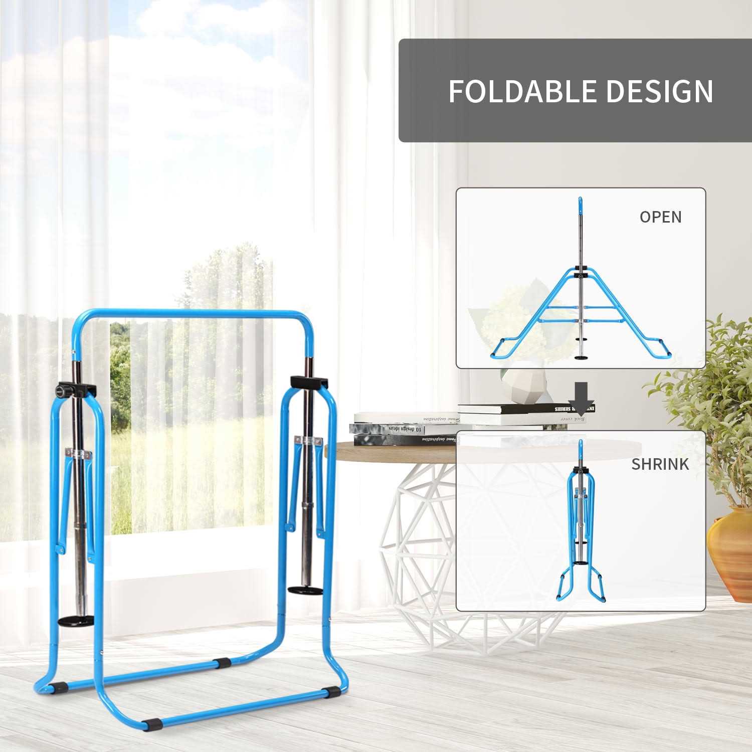 Ainfox Kids Gymnastics Bars Equipment for Home - Image 4