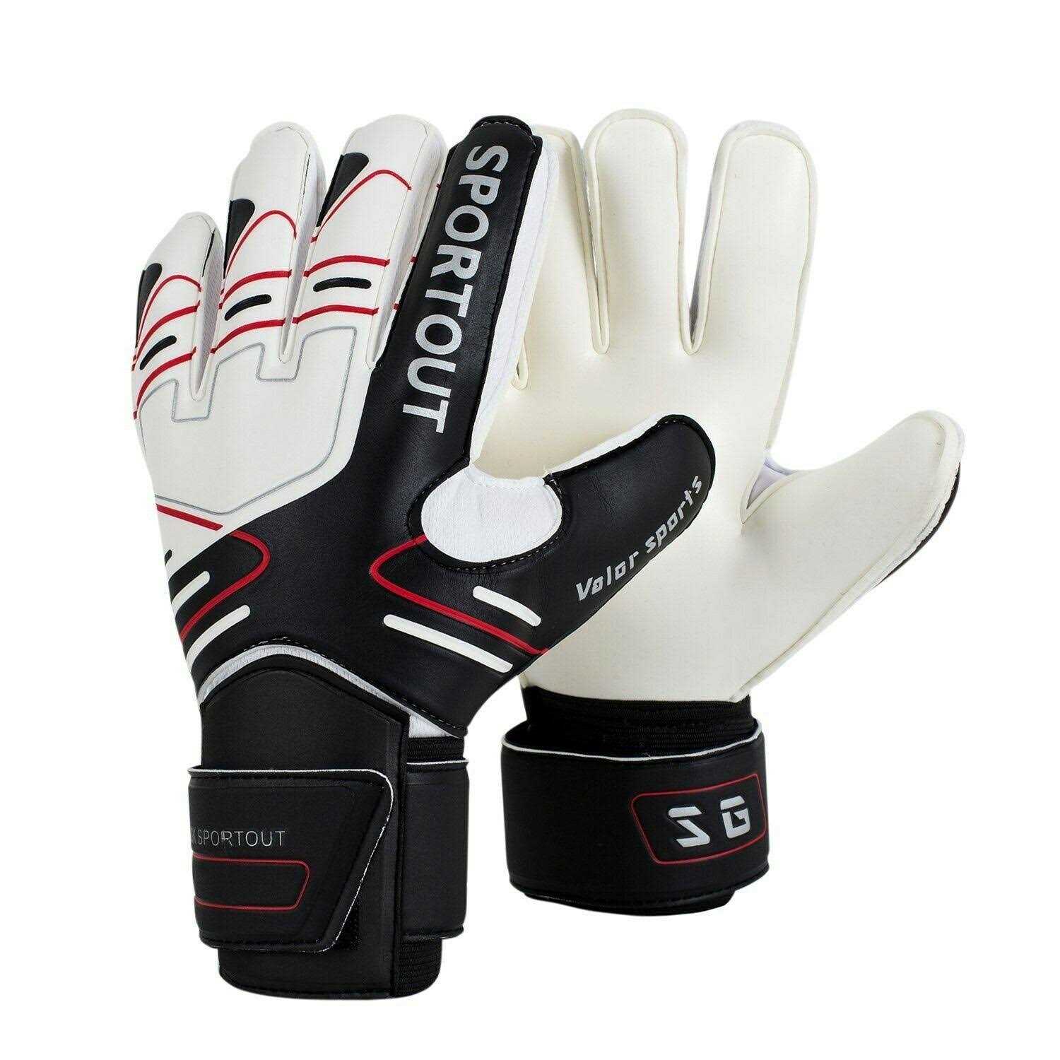 Sportout Youth Adult Goalie Goalkeeper Gloves,Strong Grip for The Toughest Saves - Image 3