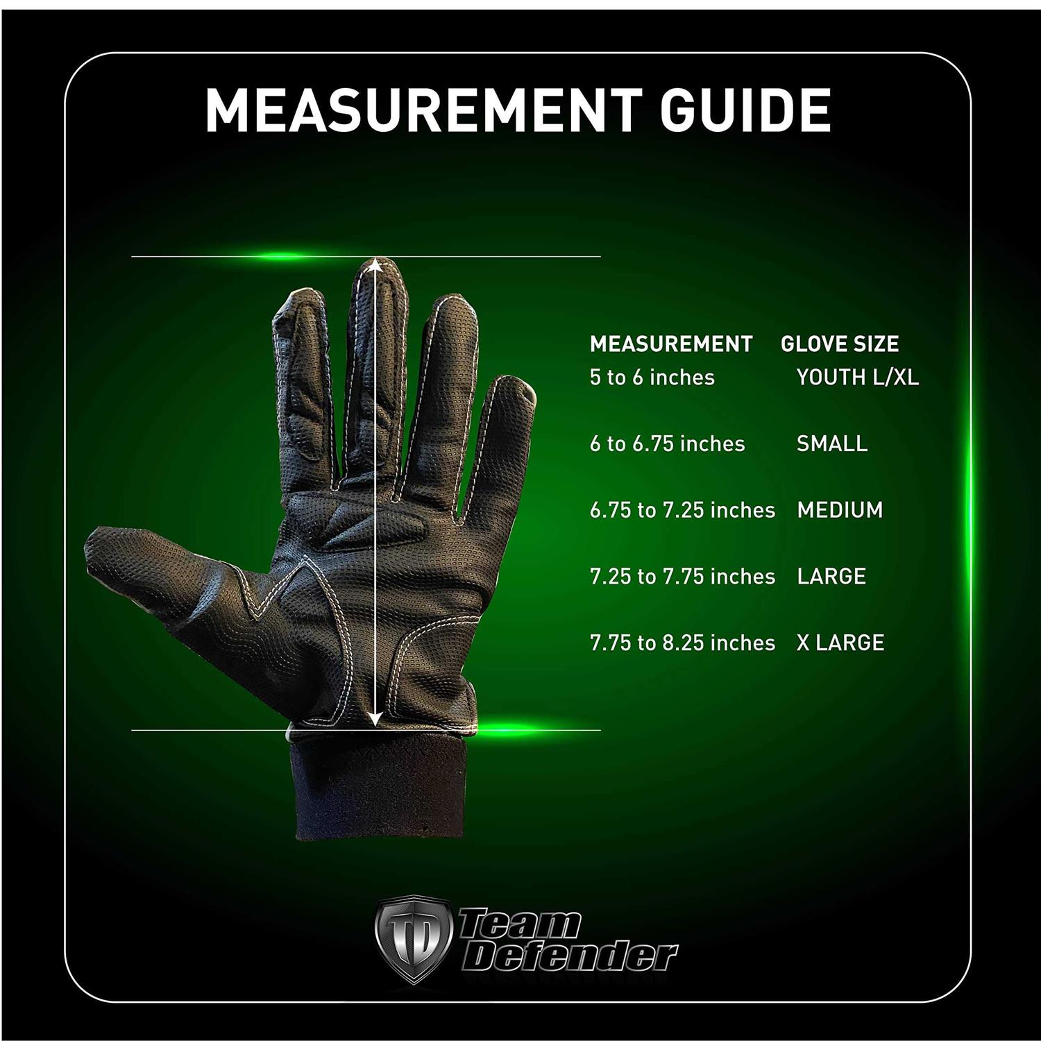 Team Defender Pro Series Protective Catcher's Glove - Image 4