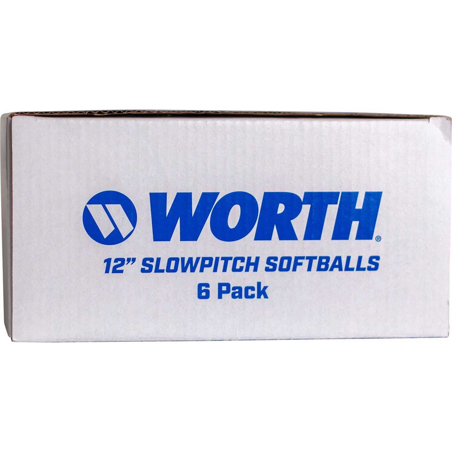 Worth 12 USA Hot Dot Slowpitch Softballs - Image 4