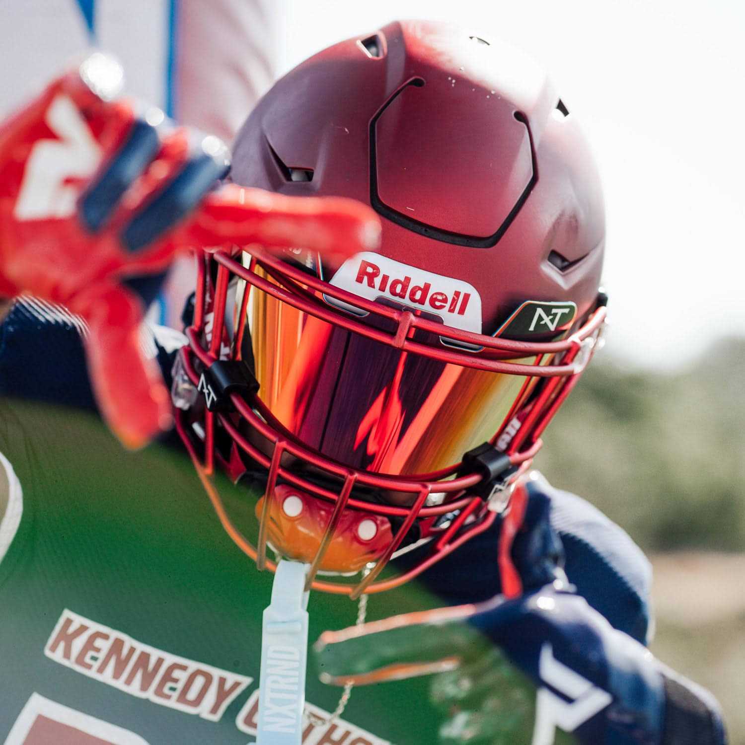 Nxtrnd Vzr1 Football Visor Flat Lens Technology - Image 5