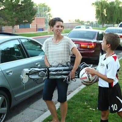 Lifetime Adjustable Soccer Goal - Image 4