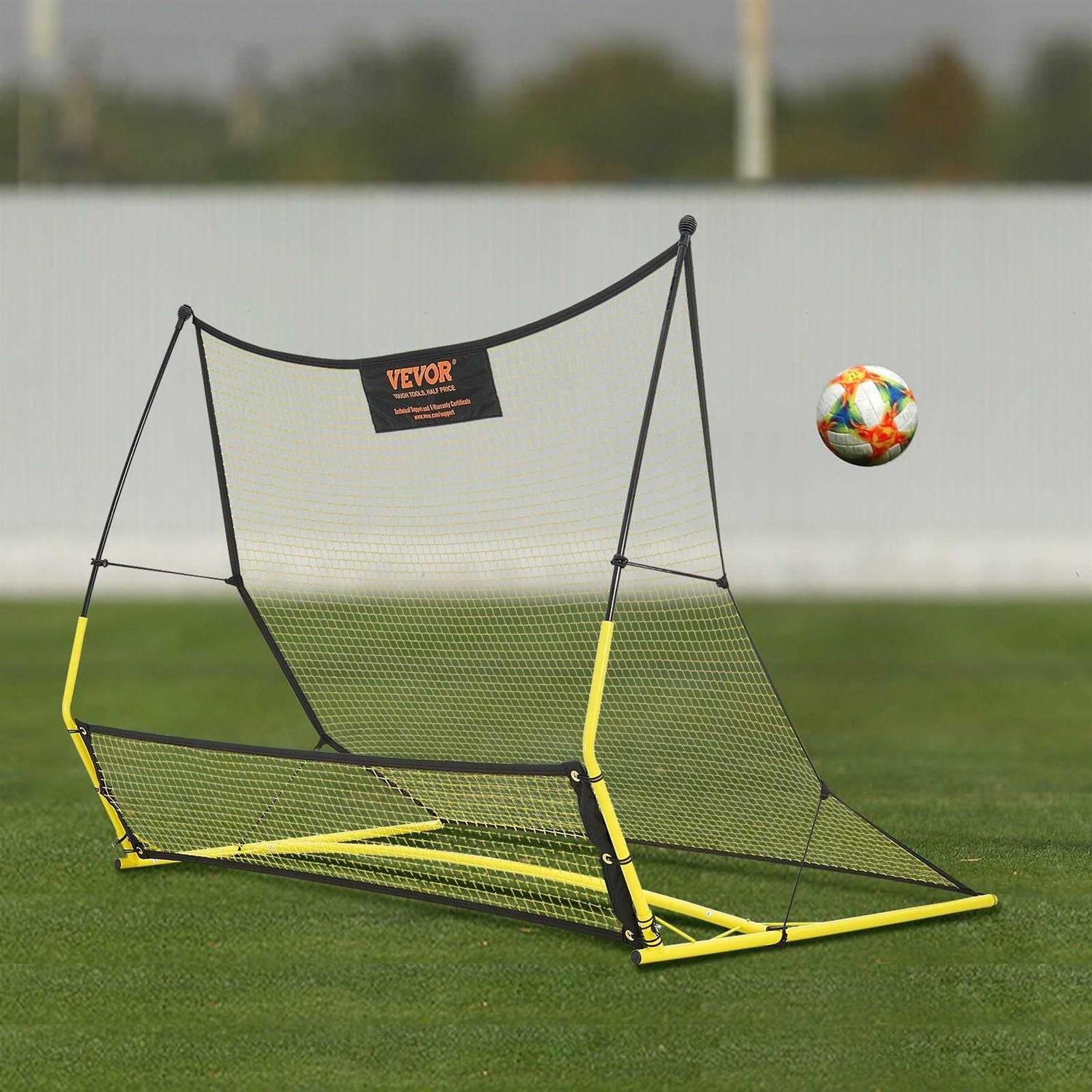 VEVOR Soccer Trainer 2-IN-1 Portable Soccer Rebounder Net - Image 4