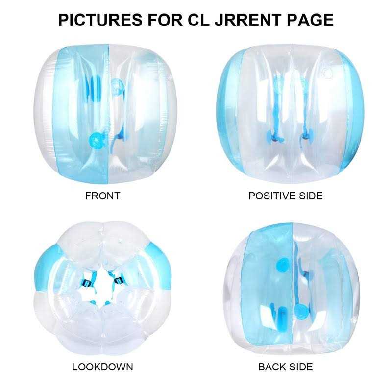 Wodesid Inflatable Bumper Bubble Soccer Balls for Adults Sumo Football Bumper Ball Zorb Giant Human Hamster Ball Body for Outdoor Team Gaming Play - Image 5