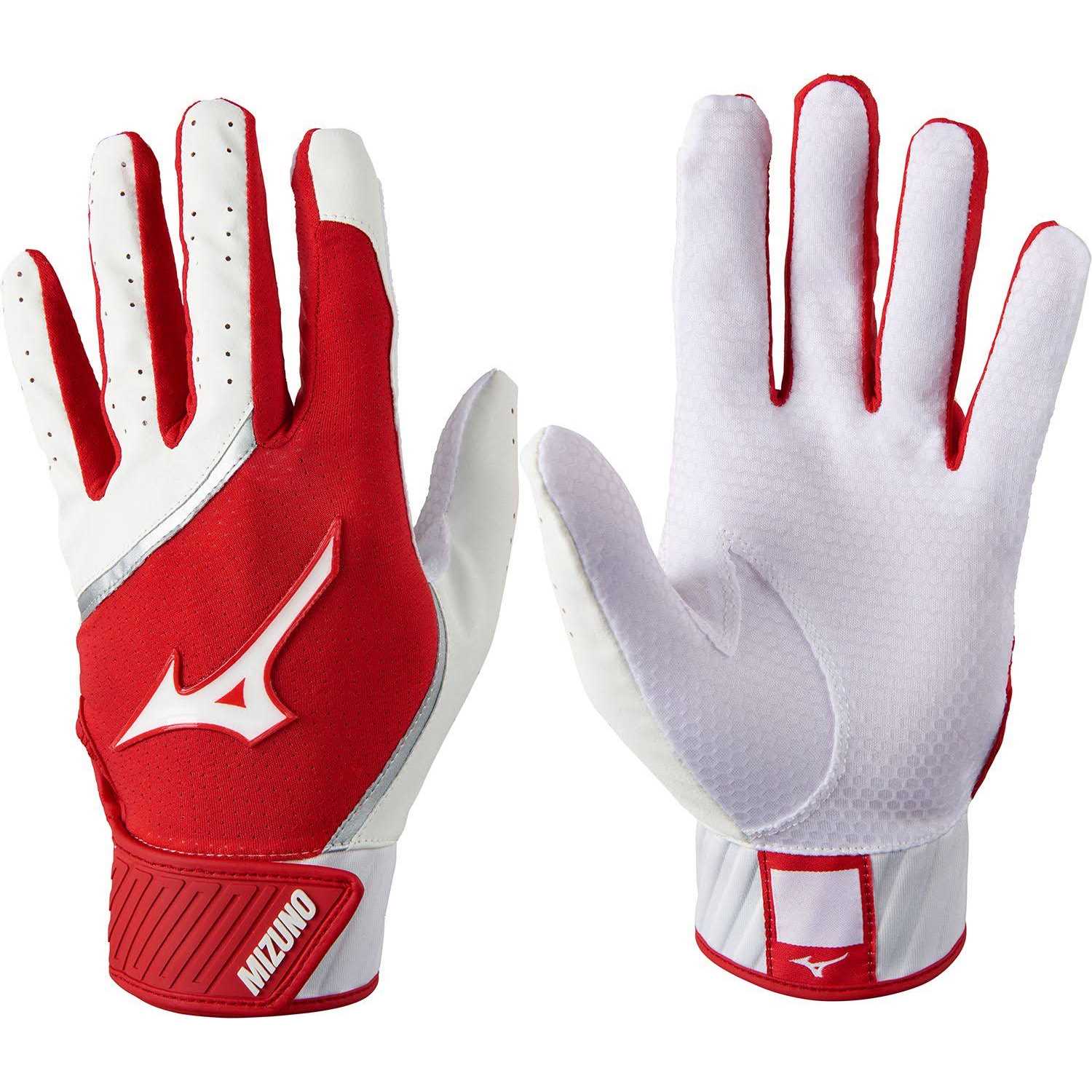 Alternative view of Mizuno MVP Baseball Batting Gloves