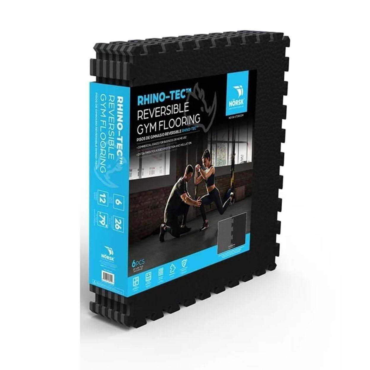 Alternative view of Norsk Rhino-Tec Reversible Gym Flooring