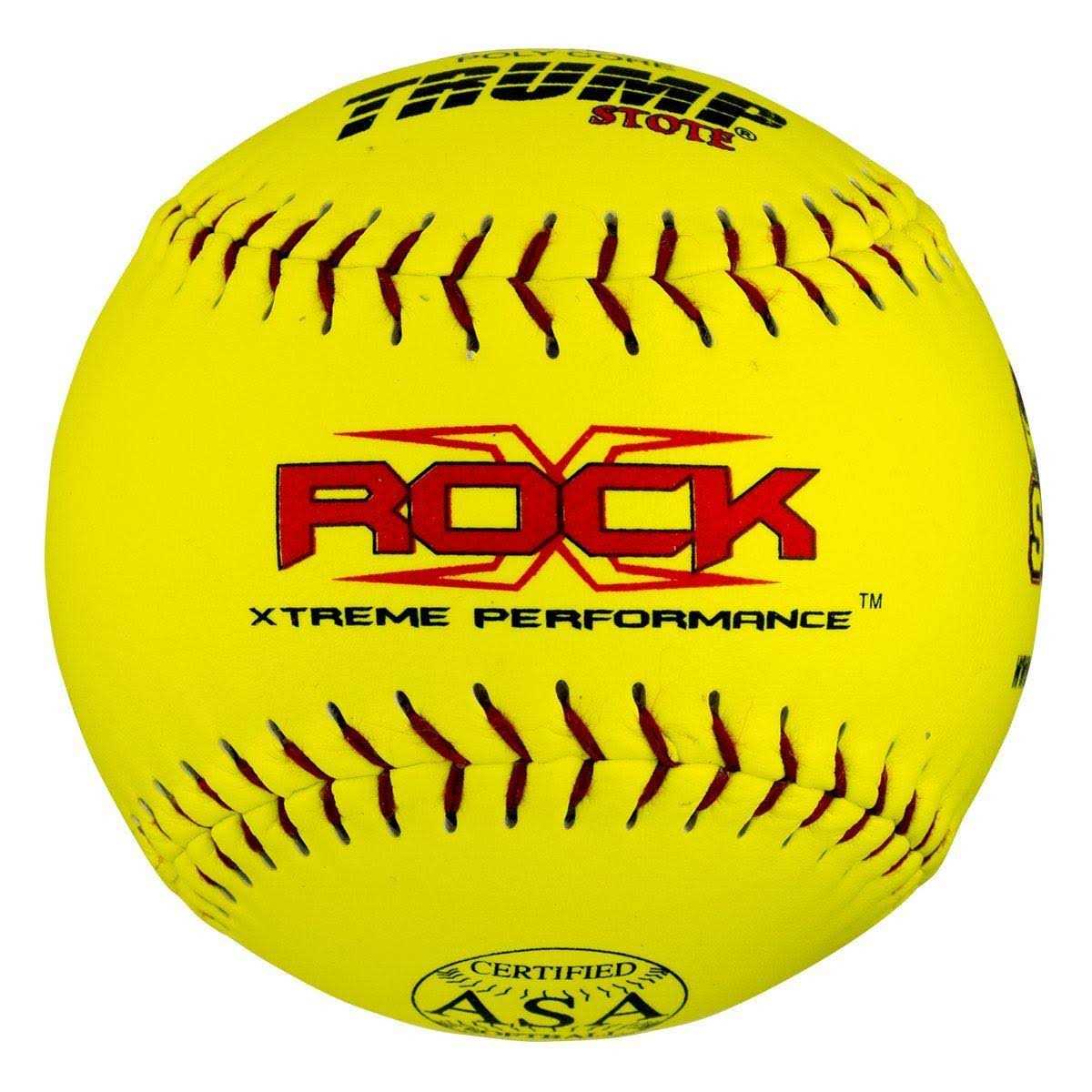Dozen Trump X-Rock ASA 12 Softballs