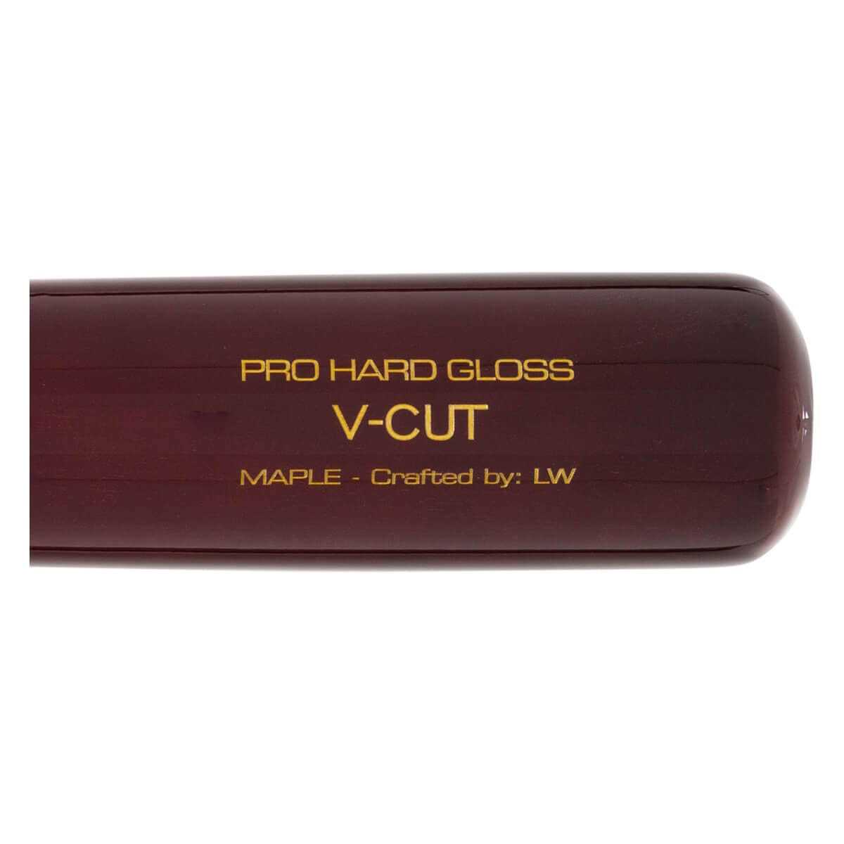 Victus V-Cut Hard Maple Wood Baseball Bat - Image 4