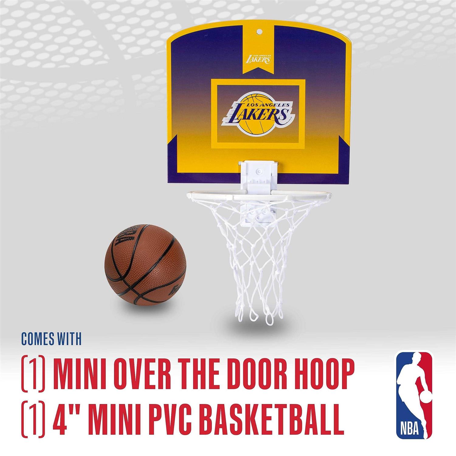 NBA Over the Door Mini Basketball Hoop - Image 2