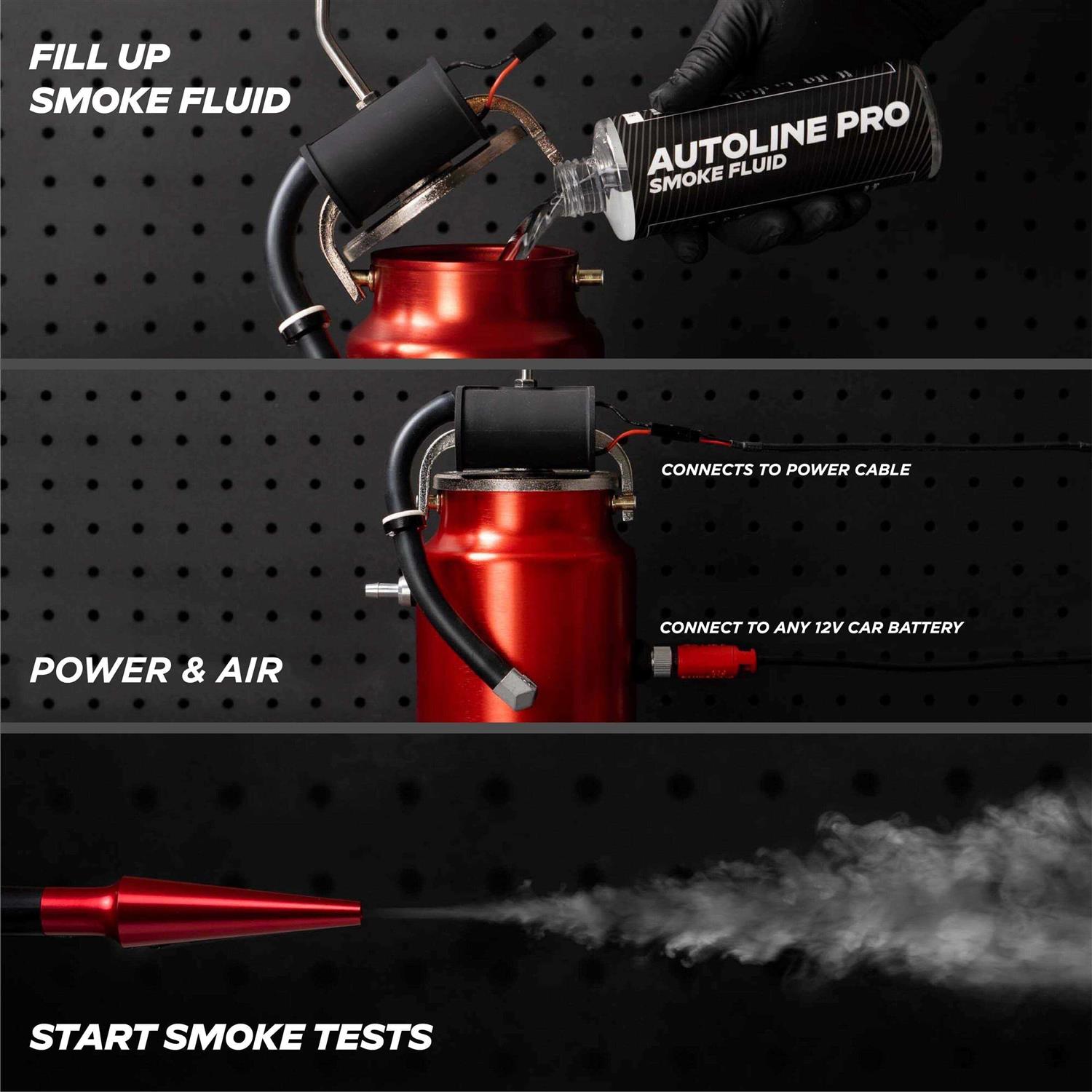 Autoline Pro Evap Smoke Machine Leak Tester with Built-in Air Pump - Image 5