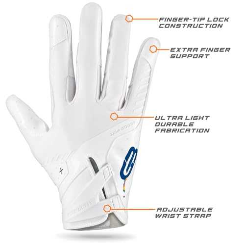 Grip Boost Peace Stealth 6 Boost Plus Football Gloves - Crucial Catch, Large / Crucial Catch - Image 3