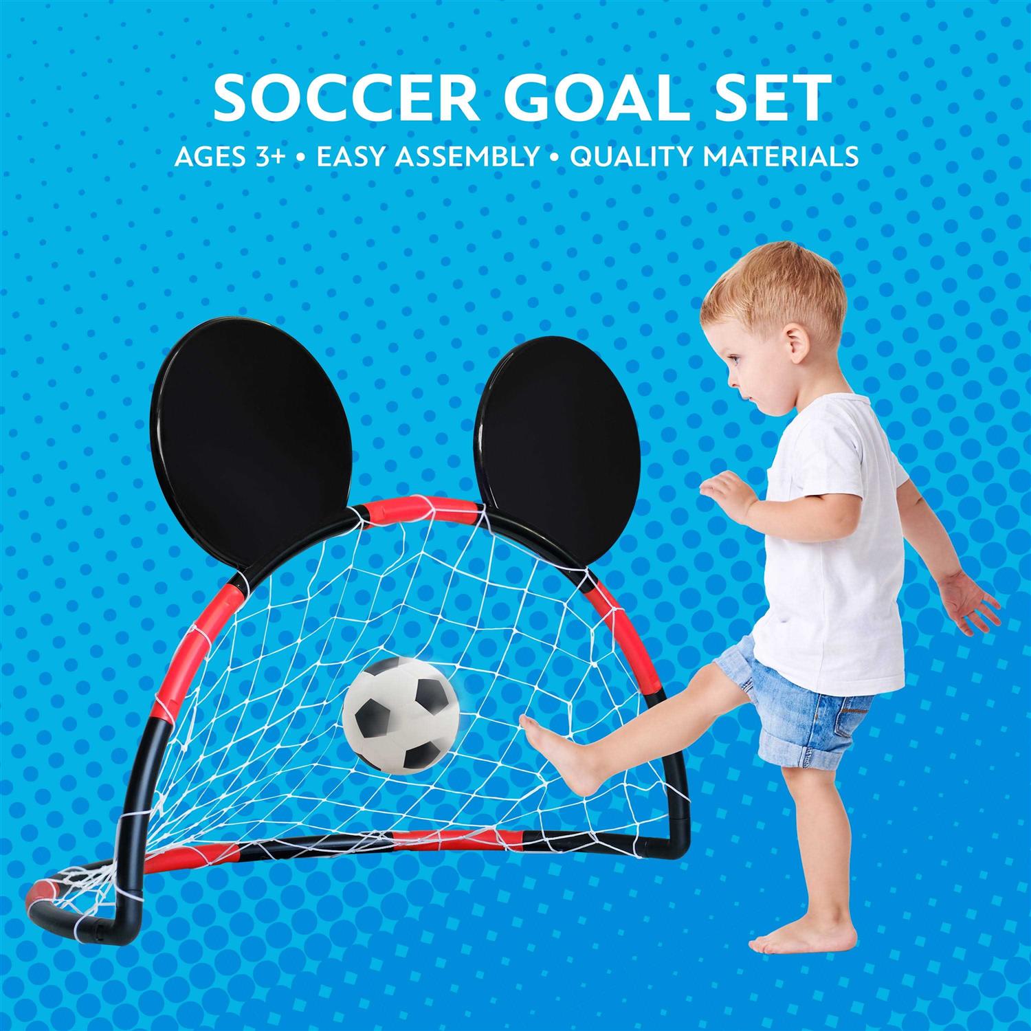 Disney Mickey Soccer Net with Ball - Image 4