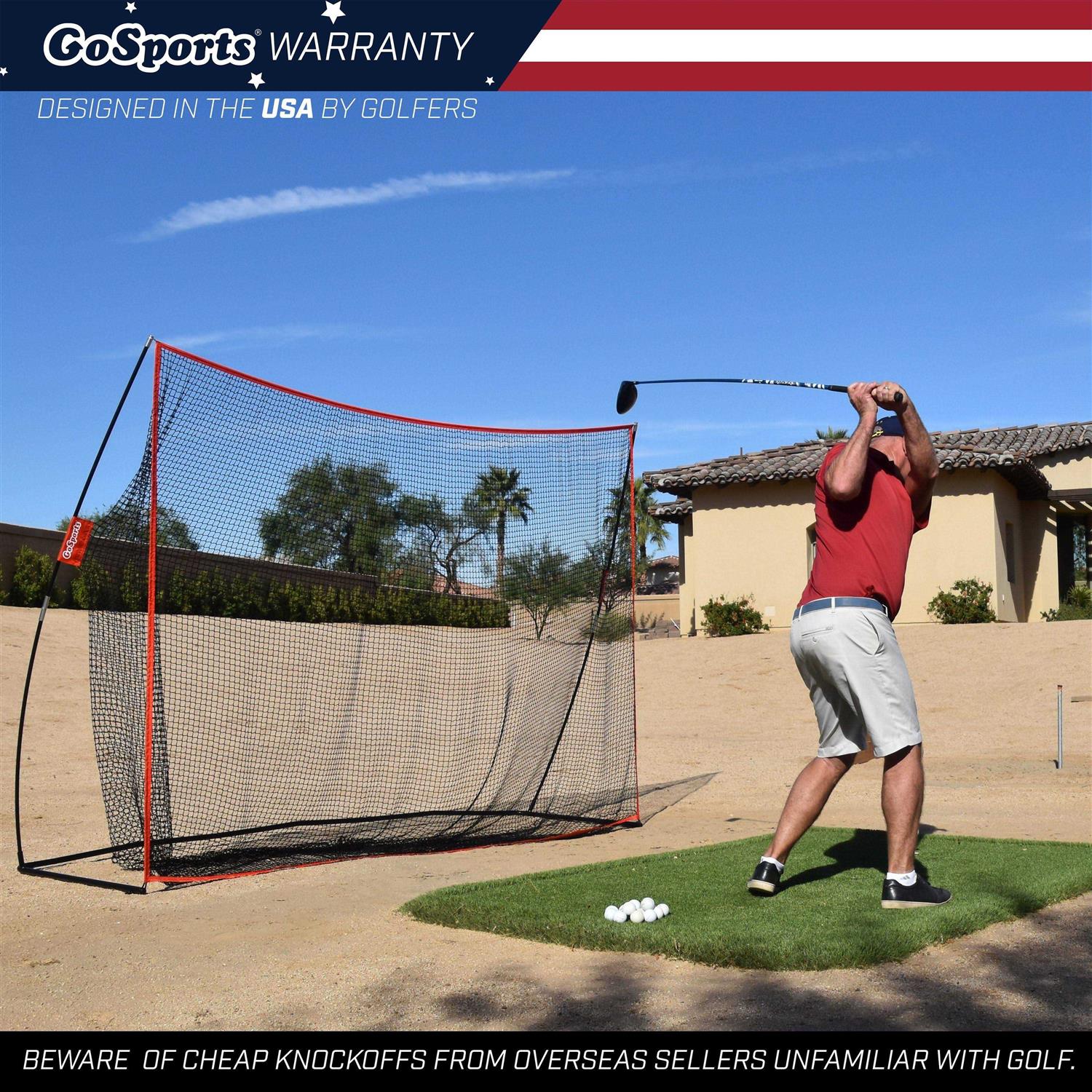 GoSports Golf Practice Hitting Net - Image 3