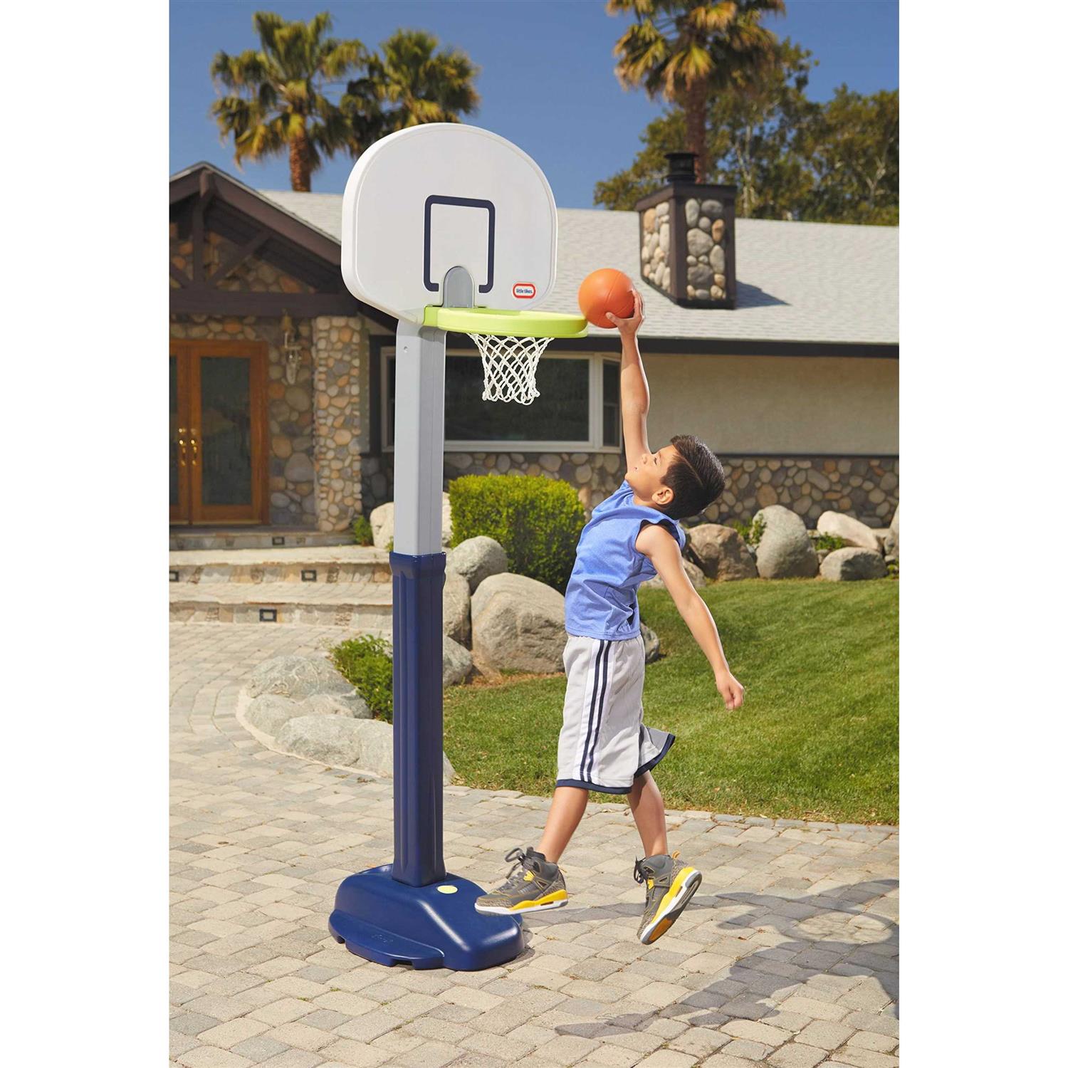 Little Tikes Adjust n Jam Pro Basketball Set - Image 4