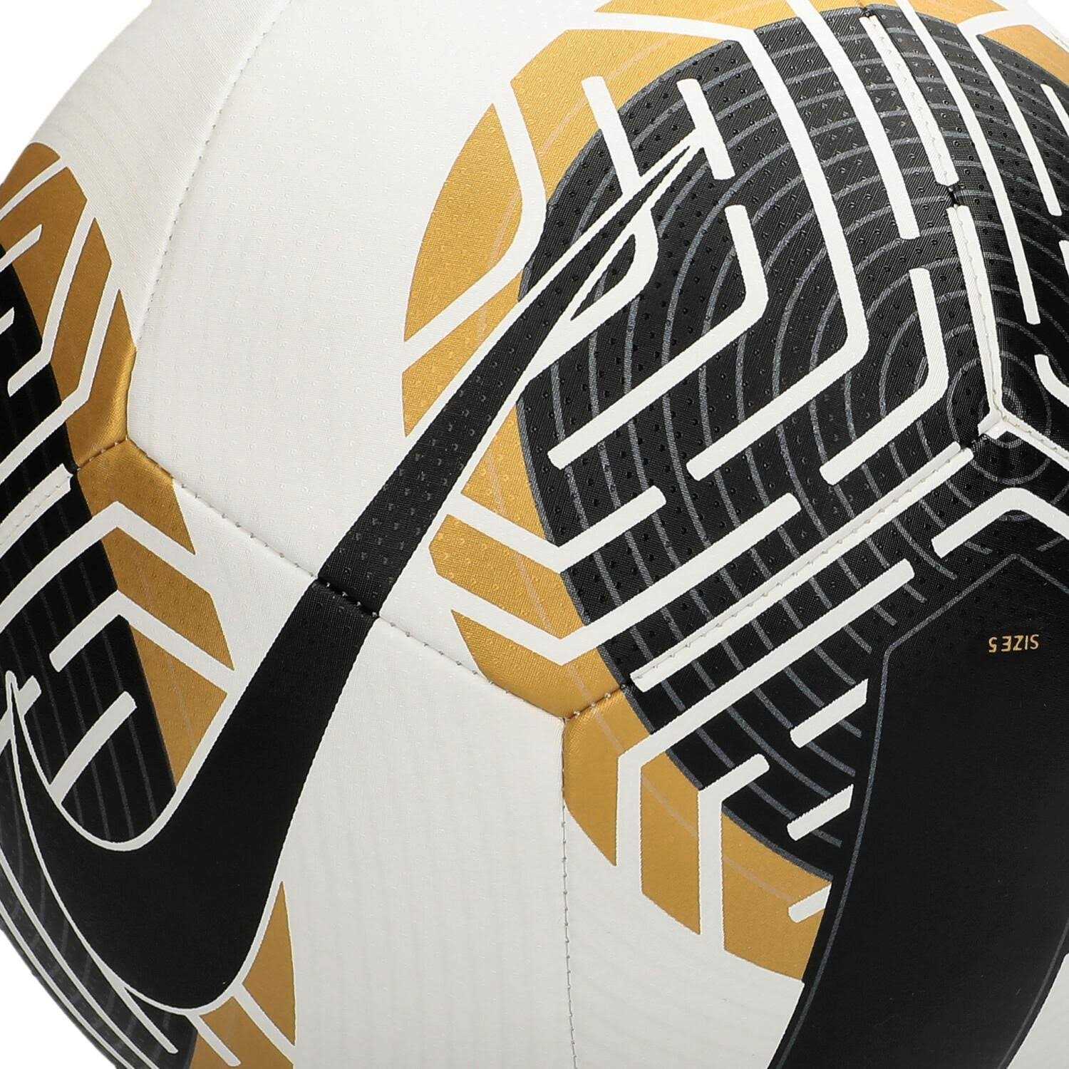 Nike Pitch 2023/24 Ball White/Black/Gold - Image 5