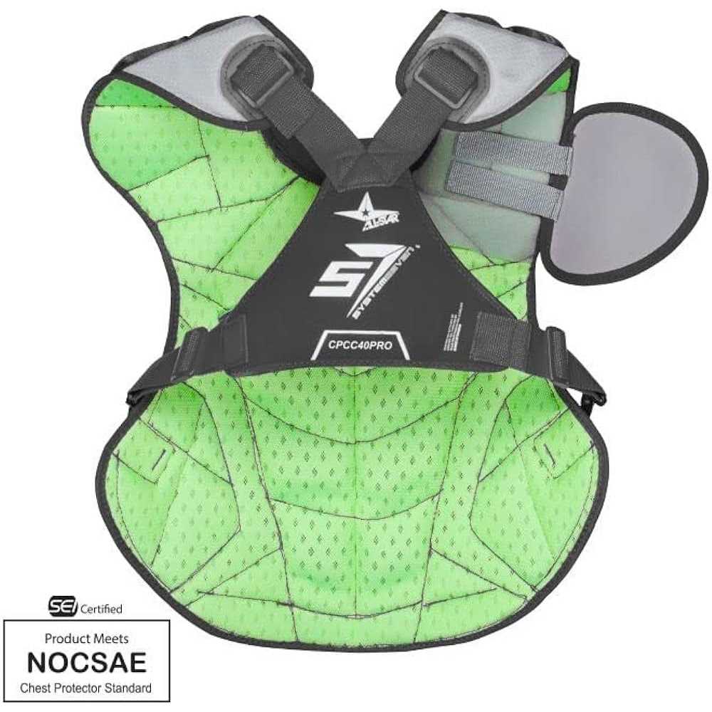 All-Star System7 Axis NOCSAE Adult Baseball Catchers Package - Image 4