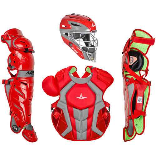 All-Star System7 Axis NOCSAE Adult Baseball Catchers Package - Image 5