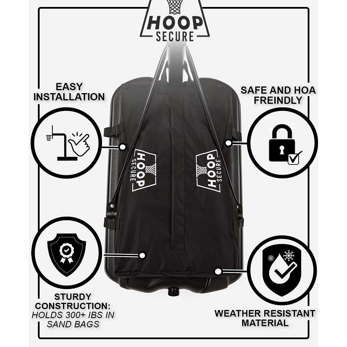 Hoop Secure Heavy Duty Weighted Base Anchor - Image 4