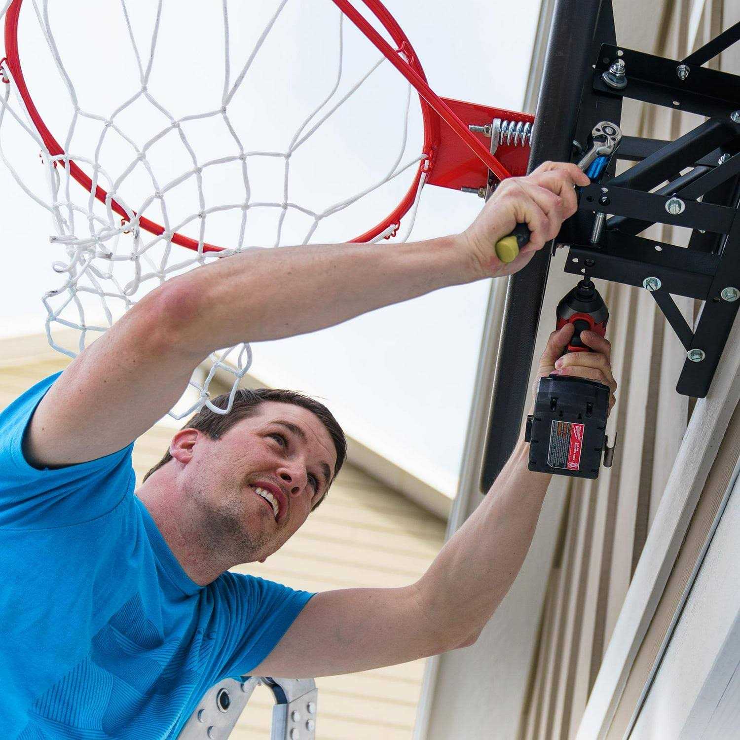 Lifetime Basketball Backboard and Rim Combo - Image 4