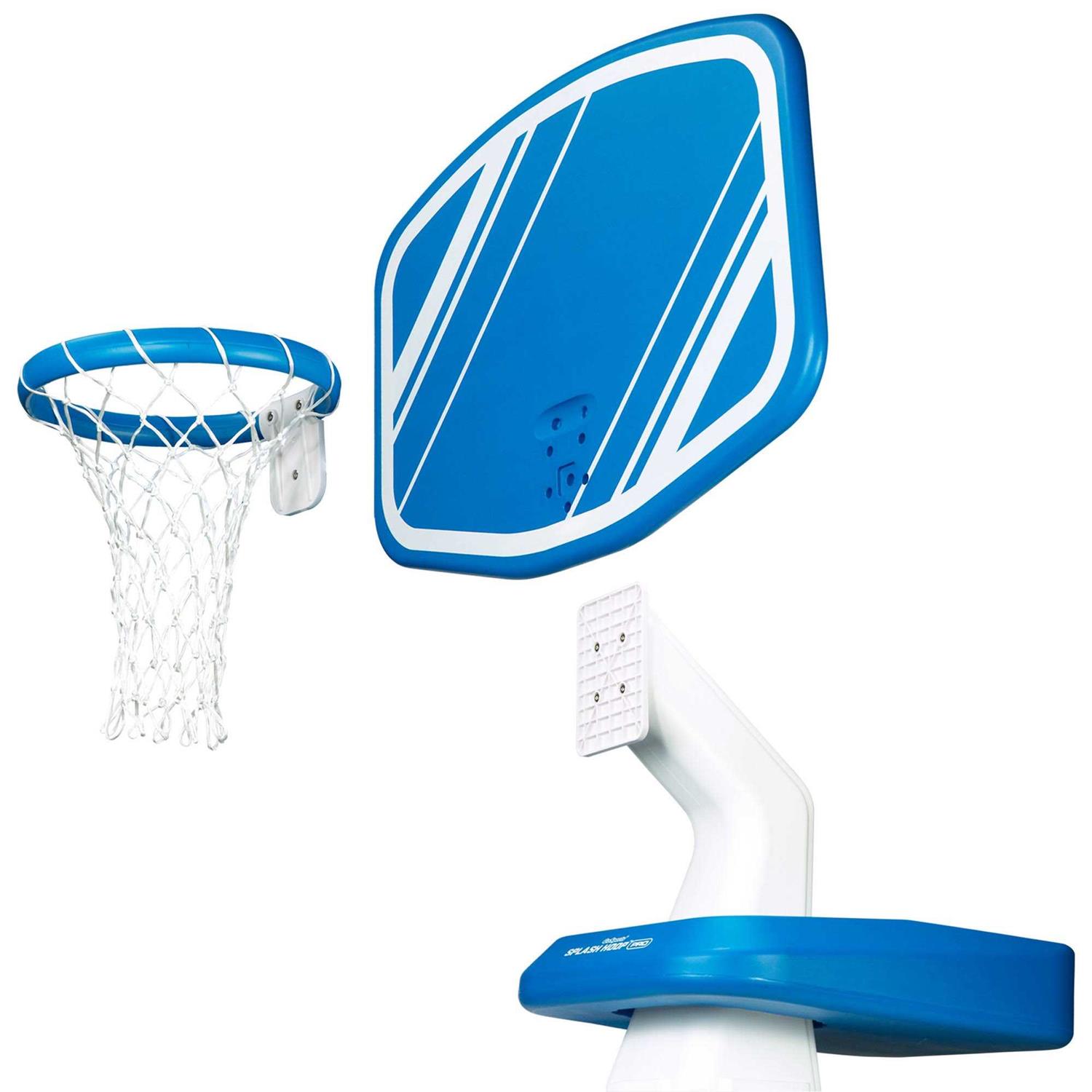 GoSports Splash Hoop PRO Poolside Basketball Game, Includes Hoop, 2 Balls and Pump - Image 5