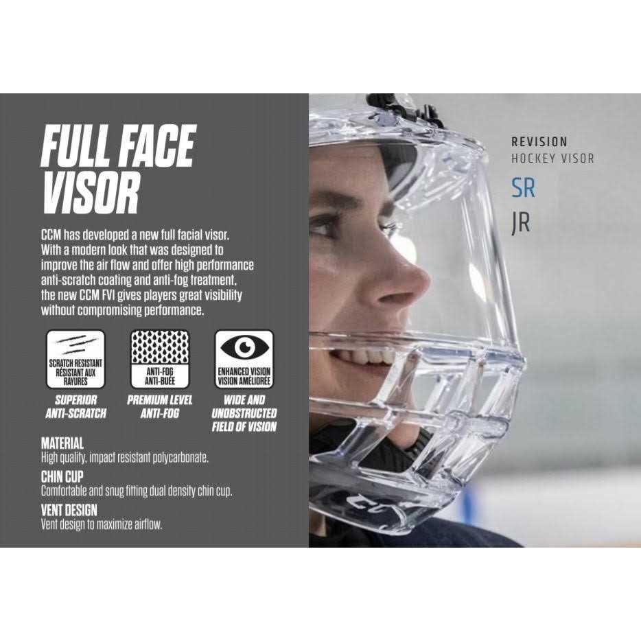 CCM FV1 Full Visor - Image 4