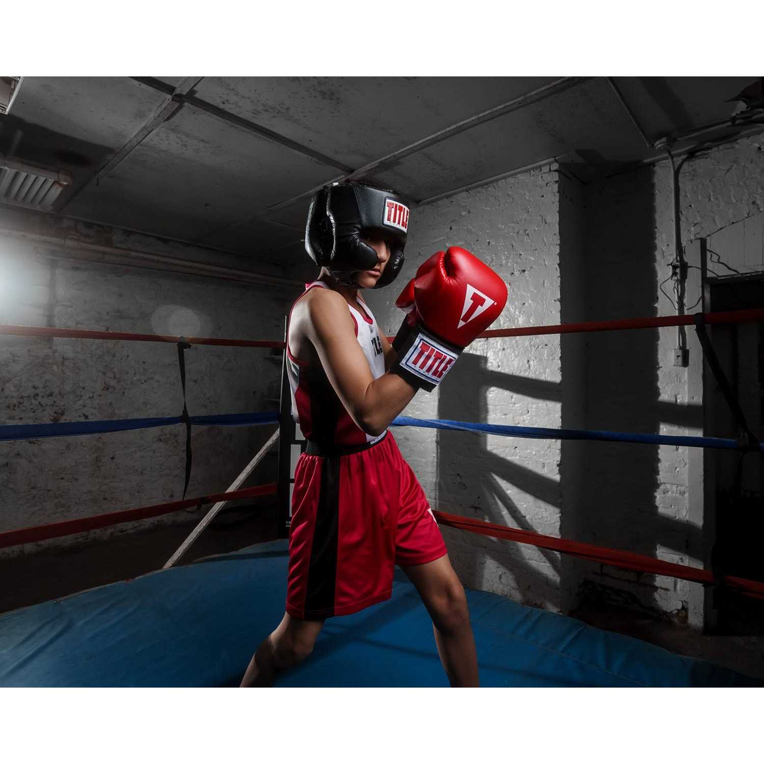 Title Classic Usa Boxing Competition Headgear - Image 4