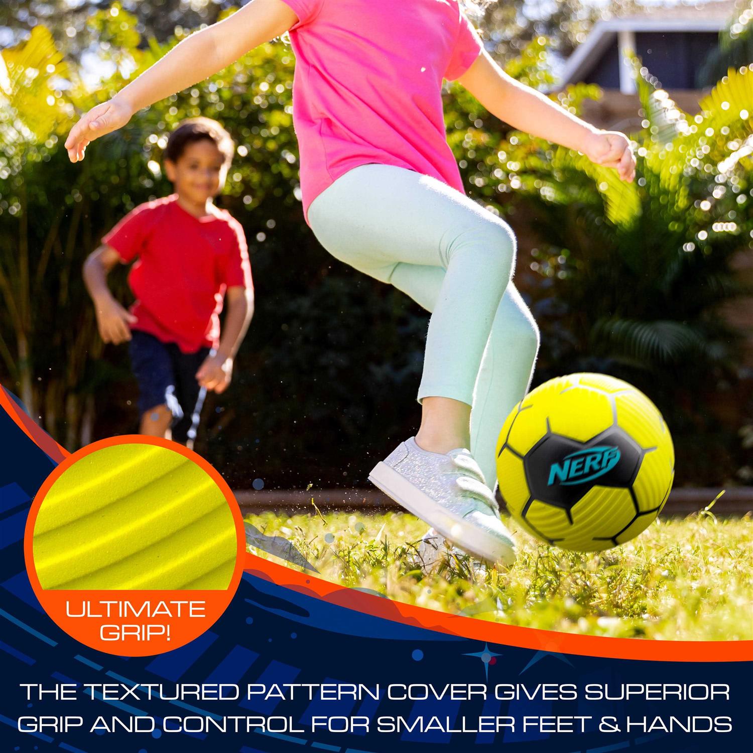 Alternative view of Nerf Proshot Foam Soccer Ball