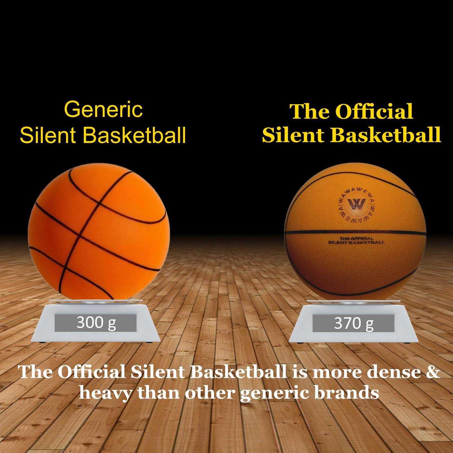 WAWAWEWA The Official Silent Basketball Size 7 Silent Basketball Dribbling Indoor - Image 4