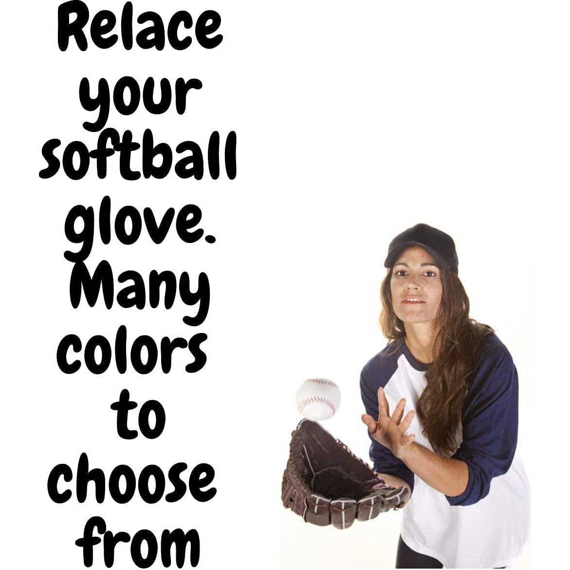 Tofl Softball and Baseball Glove Lace Kit Mitt Lace Glove Repair Lacing Kit - Image 4
