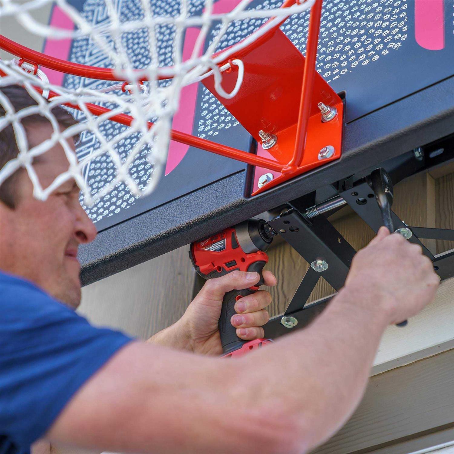 Lifetime Basketball Backboard and Rim Combo - Image 4