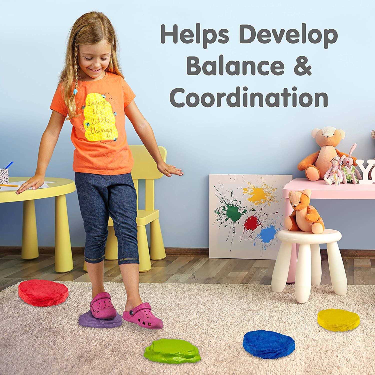 Alternative view of National Geographic Stepping Stones for Kids 10 Soft Durable
