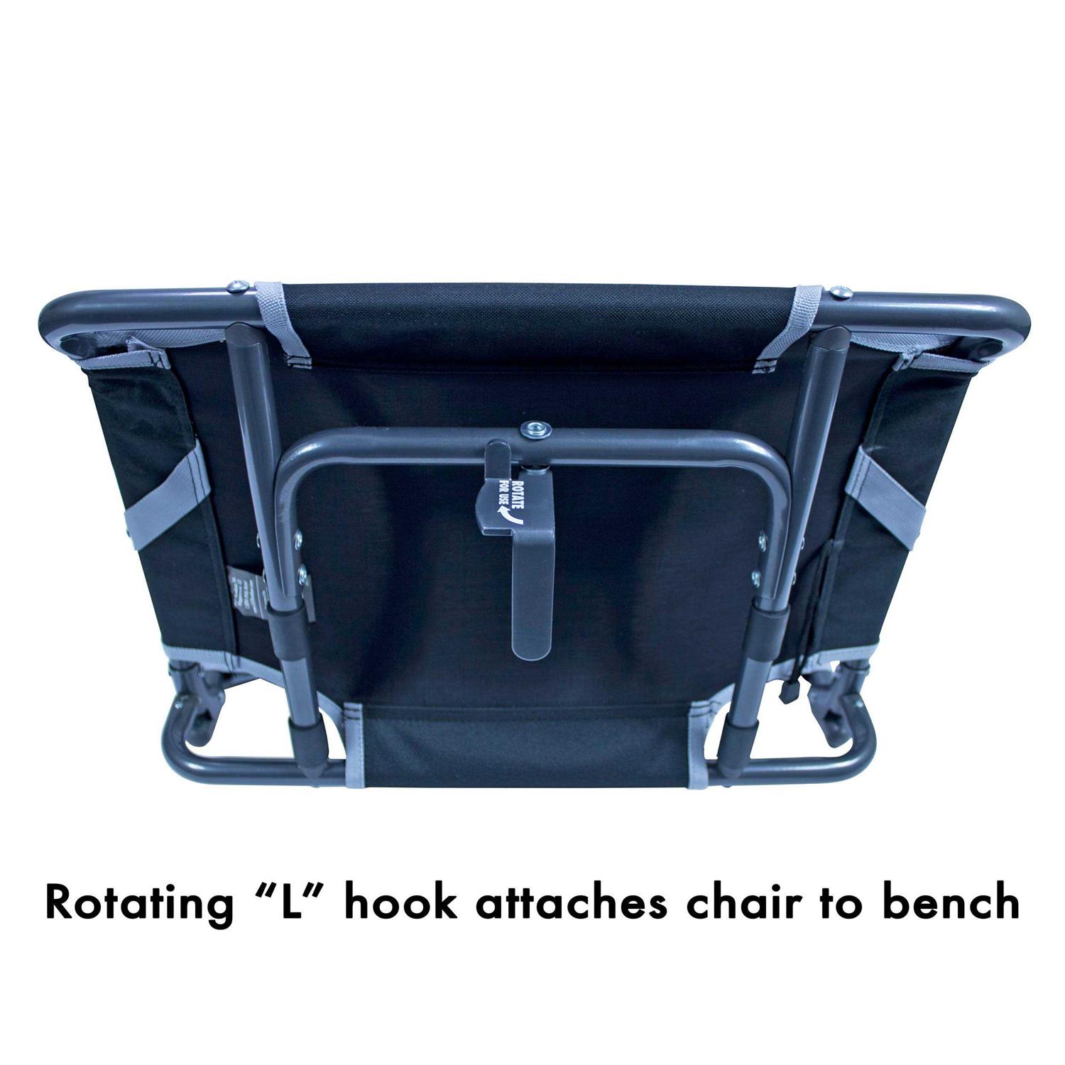 GCI Outdoor Big Comfort Stadium Chair With Adjustable Backrest - Image 4