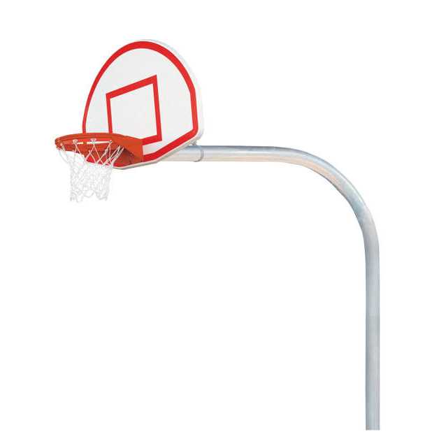 Bison PR29 3-1/2 Tough Duty Finished Aluminum Fan Playground Basketball System - Image 4