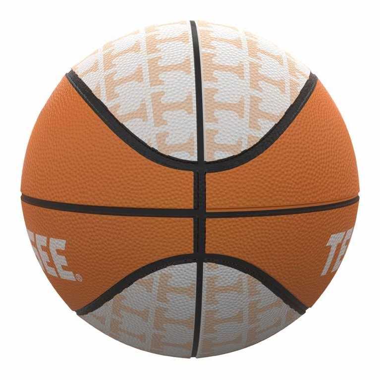 Logo Brands Repeating Logo Mini-Size Rubber Basketball - Image 2