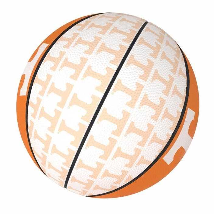 Logo Brands Repeating Logo Mini-Size Rubber Basketball - Image 3